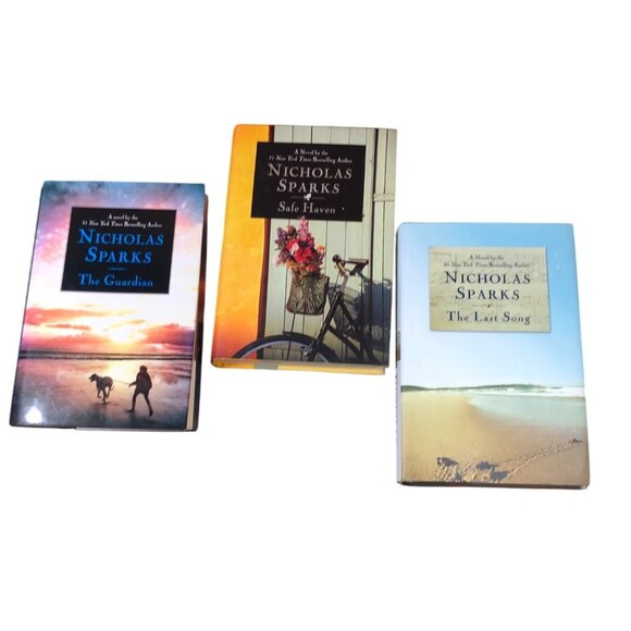 Nicholas Sparks Hardcover Book Set Of 3: The Guardian Safe Haven The Last Song - Picture 2 of 16